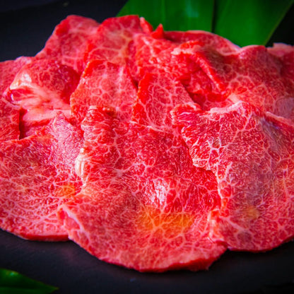 【薩摩の黒】特上焼肉 黒毛和牛 鹿児島県産 ミスジ 300g（2～3人前）